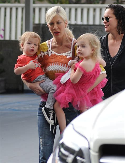 But saturday, spelling hit back with a long post to instagram detailing the bullying she says her kids have faced at school, saying they have been thru so much bullying i. Tori Spelling Takes Her Kids To A Ballet Class | Celeb ...