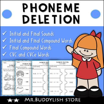 Phoneme Deletion Phonemic Awareness Initial Final Sound And