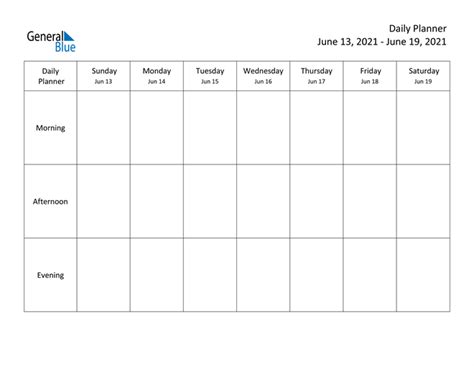 Planned maintenance scheduled for saturday, march 27, 2021 at 1:00 utc… Weekly Calendar - June 13, 2021 to June 19, 2021 - (PDF, Word, Excel)