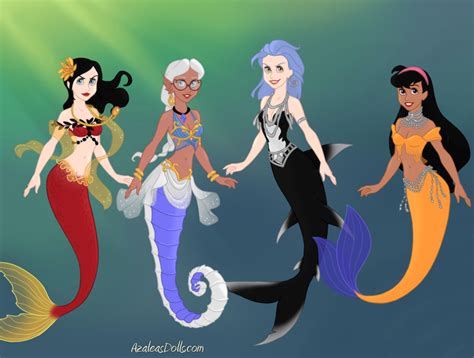 Descendants Mermaid Au Part 1 By Flowerpower71 On Deviantart