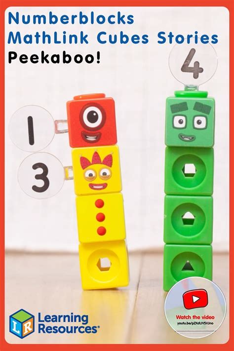 Learning Resources Mathlink Cubes Numberblocks 1 10 Activity Set