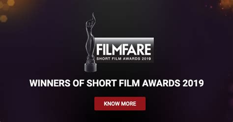 Today at a facebook live event, filmfare official announced jio filmfare short film awards 2018 winners list. Filmfare Short Film Awards 2019 - Search for the Best ...