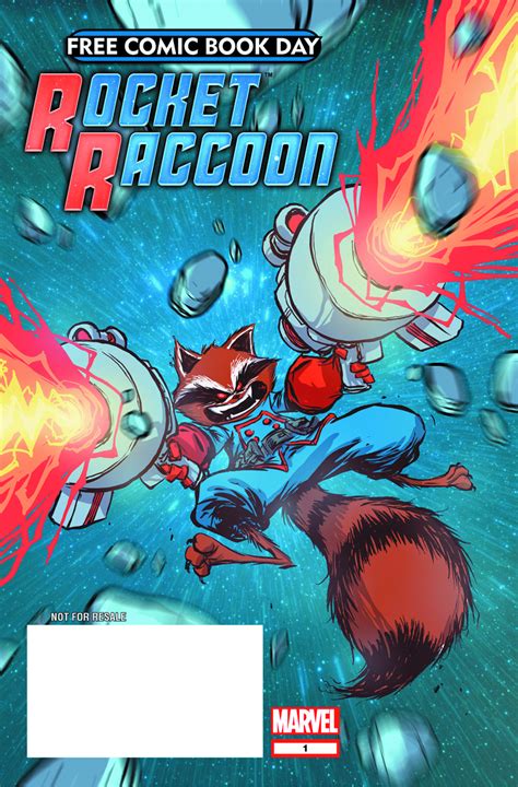 Rocket Raccoon Comic Book Rocket Raccoon Free Comic Book Day 1 Marvel Comics