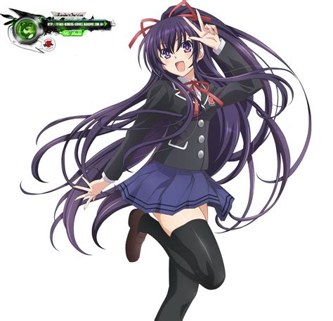 Date A Liveyatogami Tohka Cutekawaii Seifuku Render Ors Anime Renders