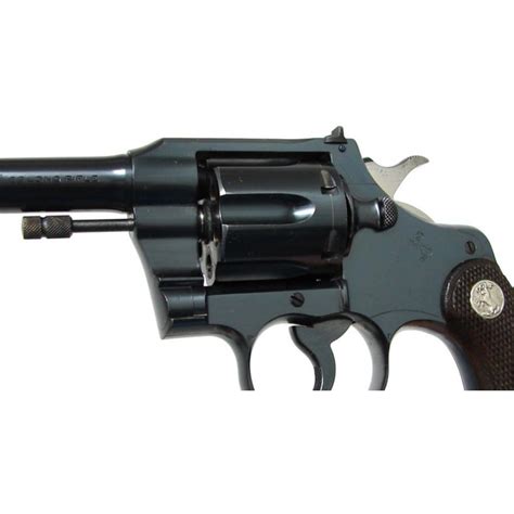 Colt Officers Model 22 Lr Caliber Revolver 1st Year Of Production 99