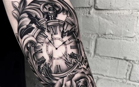 Los Mejores Tatuajes De Relojes Para Hombres Y Su Significado Moda Hombre