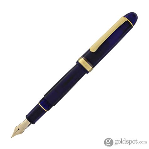 Platinum 3776 Century Fountain Pen In Chartres Blue With Gold Trim 1