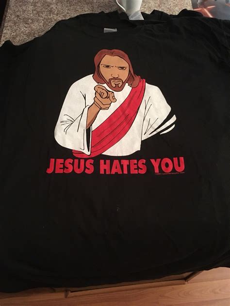 vintage marilyn manson t shirt jesus hates you in t shirts from men s clothing on aliexpress