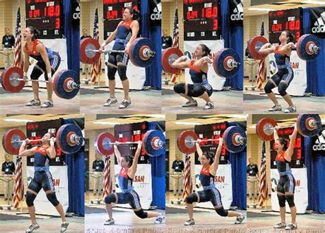 The clean, where the bar is pulled from the floor and. The Rockzone: 11-12-09: Clean and Jerk complex