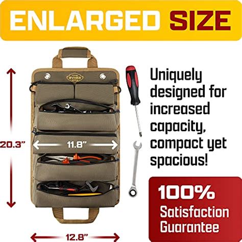 The Ryker Bag Tool Organizers Small Tool Bag With Detachable Pouches