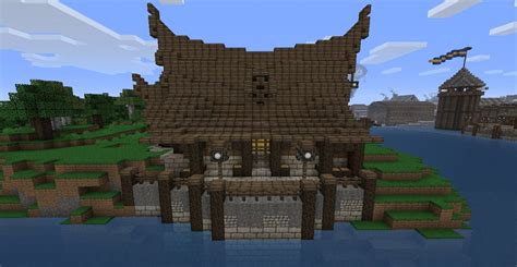 Big Viking House Minecraft Project Minecraft Earth Minecraft Games