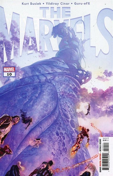 The Marvels 2021 10 Nm Alex Ross Cover