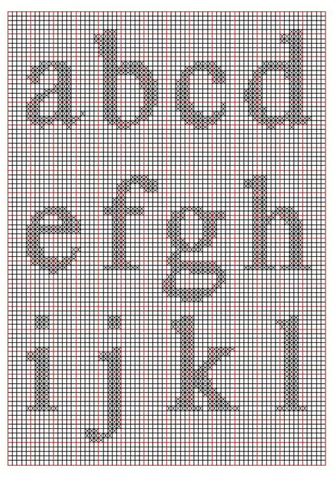 What to do with old cross stitch patterns? 25 Best Simple Cross Stitch Alphabet Patterns Ideas