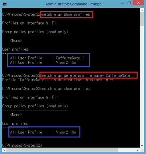 However, you can use this command to recover any network security key of any profile stored on your computer. My note: Find your Windows Wi-Fi password stored in wlan ...