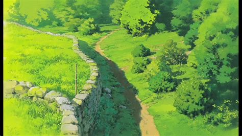 By Oga Kazuo Studio Ghibli Background Studio Ghibli Ghibli