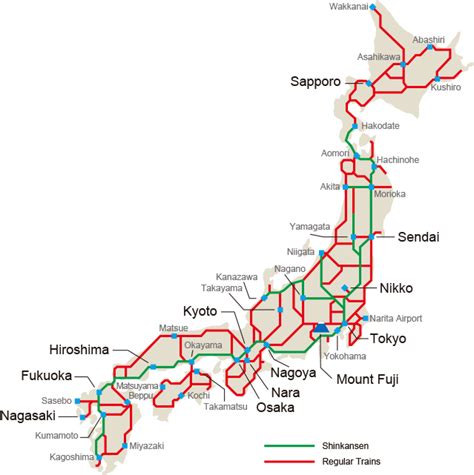 Japan Rail Pass Map Metro Maps Jrailpass Hot Sex Picture