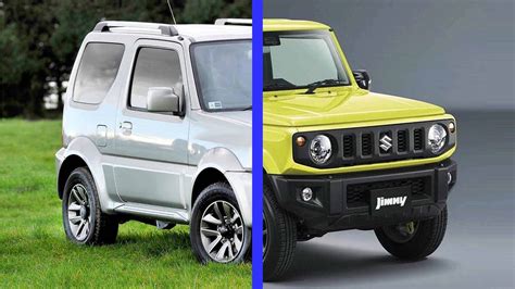 Suzuki Jimny See The Changes Side By Side