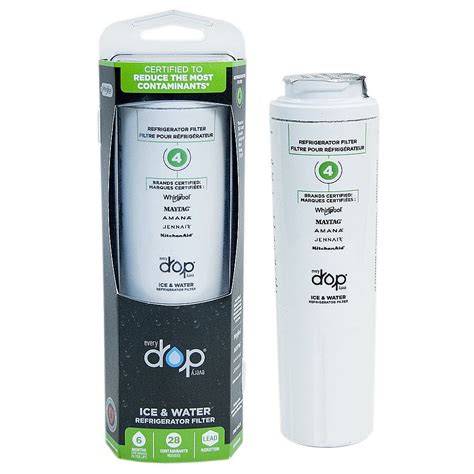 Whirlpool Everydrop 4 Refrigerator Water Filter Replaces 9984 Ukf8001