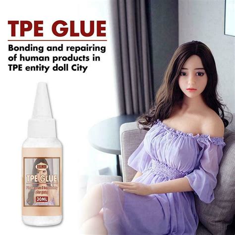 Liquid Solvent Glue For Silicone Tpe Doll Tear Split Repair Glue 30ml