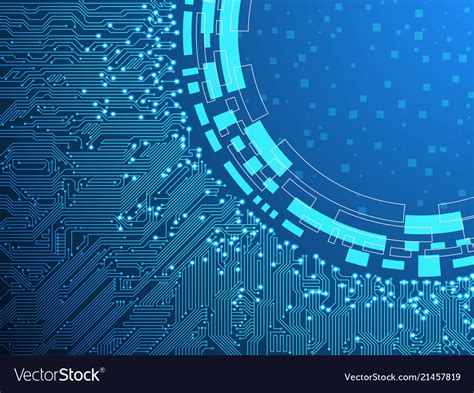 Background electronic circuits design Royalty Free Vector