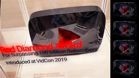 There Is Another Red Diamond Play Button Youtube