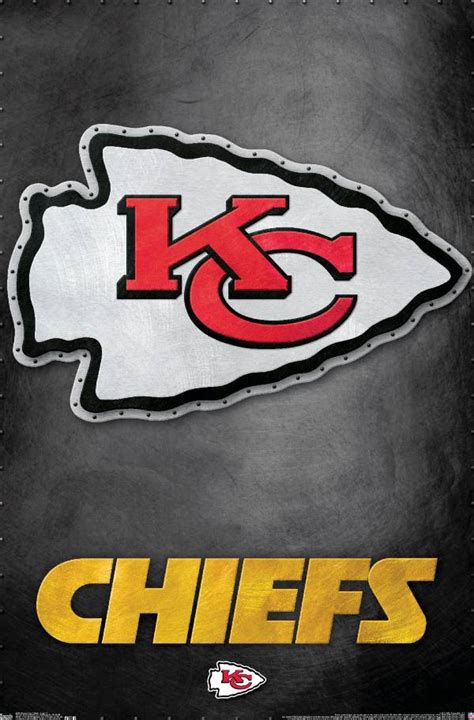 Chiefs esports powered by hyperx. Trends International Kansas City Chiefs Logo Poster | DICK ...
