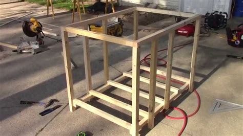 How To Build A Doghouse Using Lightweight Framing Part 1 Youtube