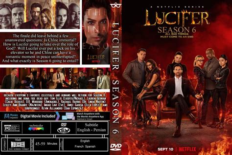Lucifer Season 6 R0 Custom Dvd Cover Dvdcovercom