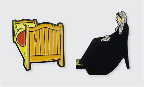 Art Enamel Pins Inspired By The Masters Colossal