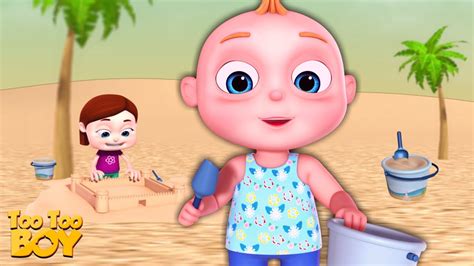 Sandcastle Play Episode Tootoo Boy Cartoon Animation For Children