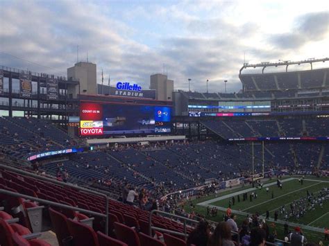 Section Cl11 At Gillette Stadium New England Patriots