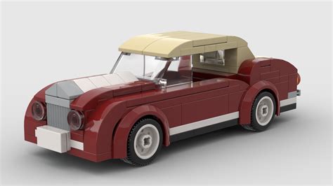 Lego Moc Lego City Style 6 Stud Luxury Car By Zealotlego Rebrickable