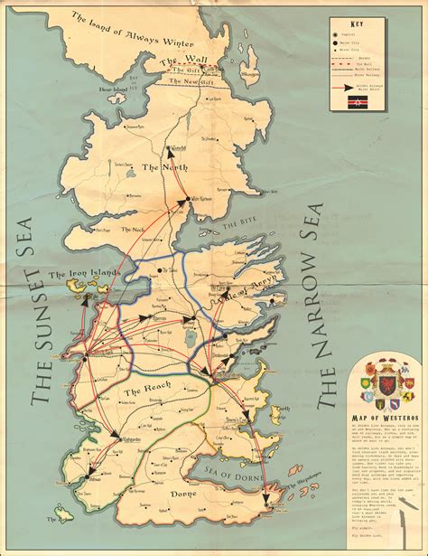 46 Westeros Map Wallpaper Wallpapersafari