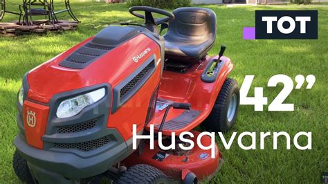 Husqvarna 6 Month Review Riding 42 Mower 185hp Youtube