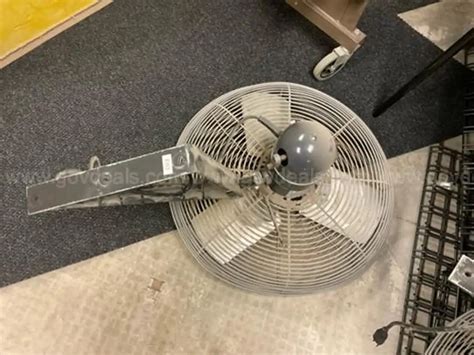 Dayton Oscillating Wall Mounted Fans Govdeals