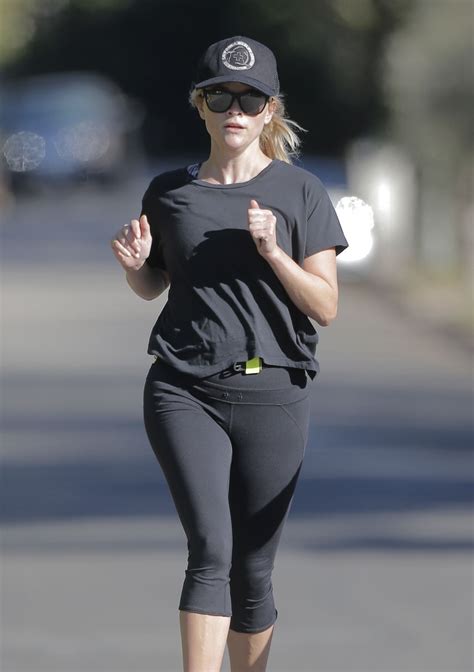 reese witherspoon in tight out jogging in brentwood 11 10 2016 hawtcelebs