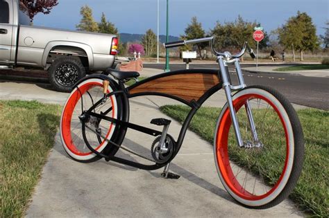 IMG Rat Rod Bike Lowrider Bike Custom Bicycle Beach Cruiser Small Engine New Toys Avid