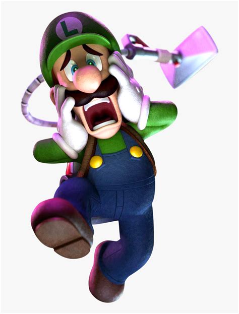 Luigi Clipart Scared Luigis Mansion Dark Moon Luigi Hd Png Download
