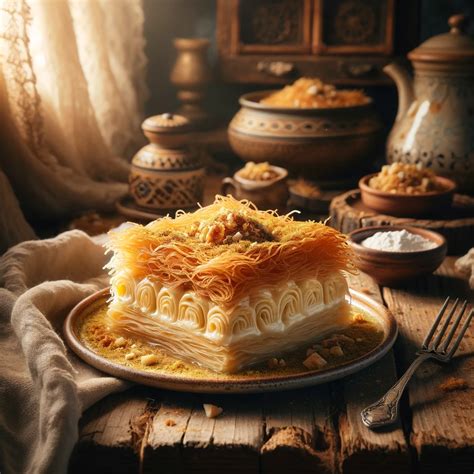 Greek Ekmek Kataifi Recipe Custard And Whipped Cream Pastry With Syrup Greek Food Central