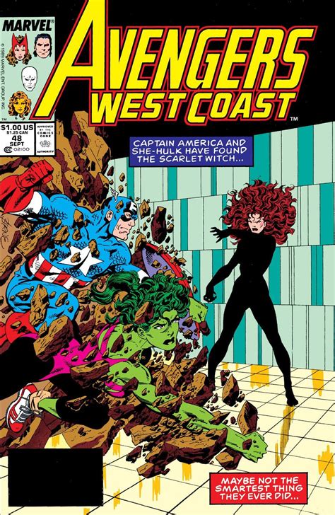 Avengers West Coast Vol 1 48 Marvel Database Fandom Powered By Wikia