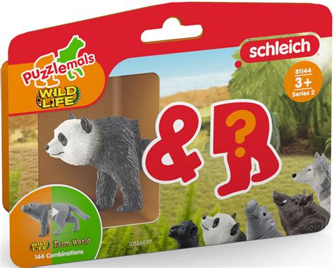 Schleich Wild Life Puzzlemals S2 Wholesale