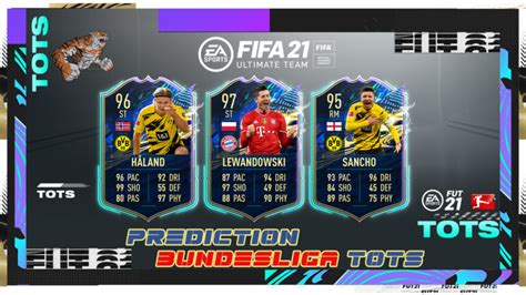 For the two people who do league sbcs in fifa 21, here you go. FIFA 21: TOTS Bundesliga Predictions - Team Of The Season ...