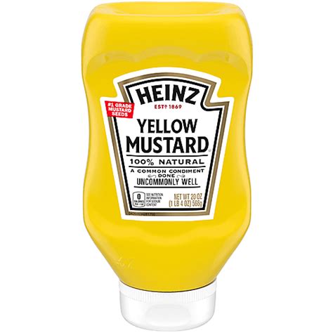 Heinz Yellow Mustard Mustard Houchens My Iga