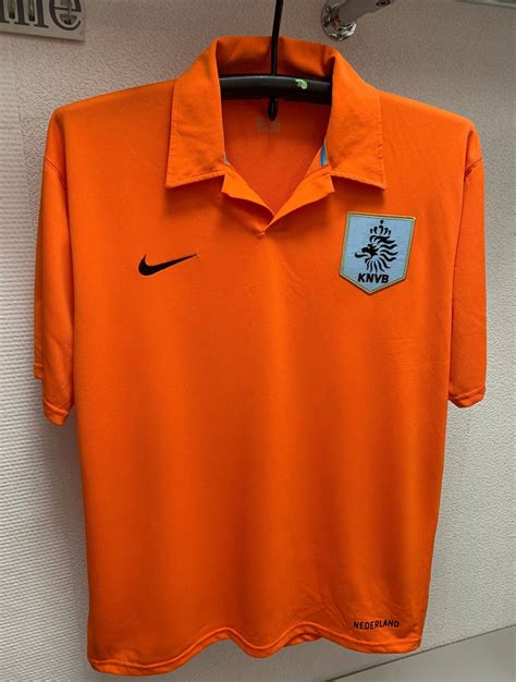 Nike Nederland Nike Soccer Jersey Xl Orange Knvb Vintage Grailed