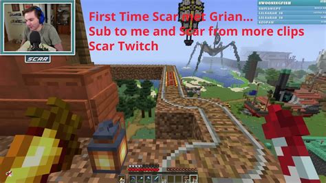 When Scar Met Grian For The First Time Hermitcraft Moments Youtube