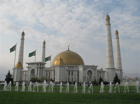 IMG 5649 Ashgabat Türkmenbaşy Ruhy Mosque Samenargentine Flickr