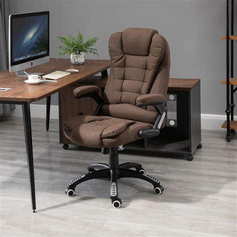 Vinsetto Ergonomic Massage Office Chair High Back Executive With Lumbar