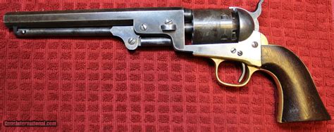 Civil War Antique Colt Model 1851 Navy Revolver Very Early Serial Number