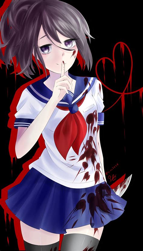 Ayano Aishi By Upornstarpiko Yandere Simulator Pinned By Clairevaldez R