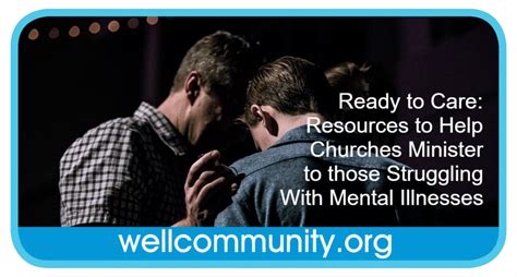 Ready To Care Resources To Help Churches Minister To Those Struggling